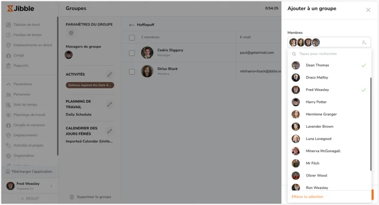 Ajouter des membres directement à un groupe